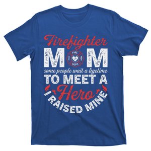 Firefighter Mom Firewoman Proud Moms Mothers Day T-Shirt