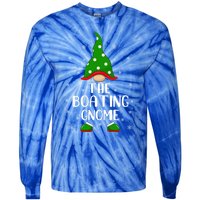 Funny Matching Family IM The Boating Gnome Christmas Gift Tie-Dye Long Sleeve Shirt