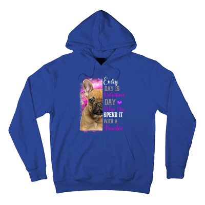 Frenchie Mom Funny Valentines Day Dog Lovers French Bulldog Gift Hoodie