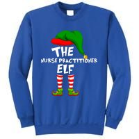 Funny Matching Family Christmas The Nurse Practitioner Elf Gift Sweatshirt