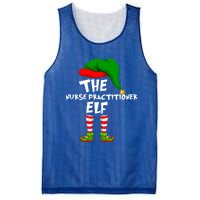 Funny Matching Family Christmas The Nurse Practitioner Elf Gift Mesh Reversible Basketball Jersey Tank