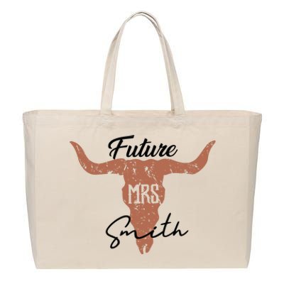 Future Mrs. Cotton Canvas Jumbo Tote