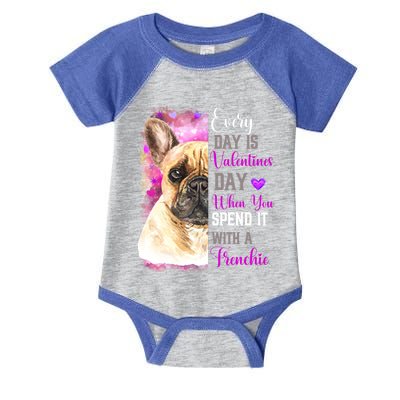 Frenchie Mom Funny Valentines Day Dog Lovers French Bulldog Gift Infant Baby Jersey Bodysuit