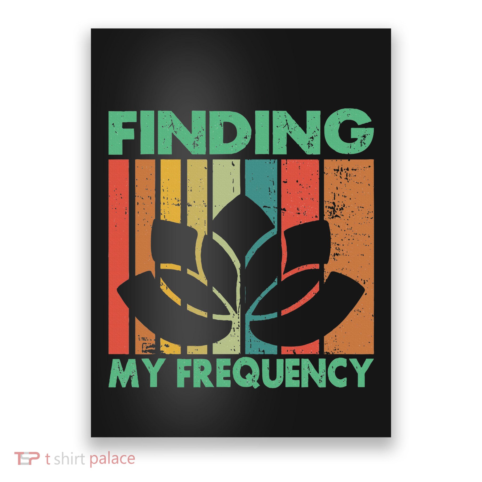 Finding My Frequency Meditation Poster