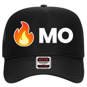 Fire Mo High Crown Mesh Back Trucker Hat