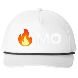 Fire Mo Snapback Five-Panel Rope Hat