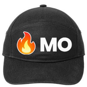 Fire Mo 7-Panel Snapback Hat