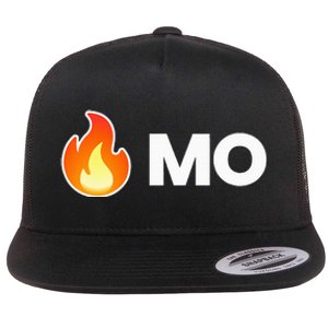 Fire Mo Flat Bill Trucker Hat