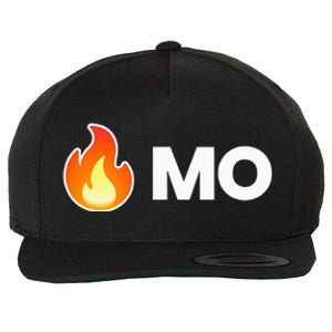 Fire Mo Wool Snapback Cap