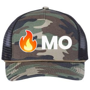 Fire Mo Retro Rope Trucker Hat Cap