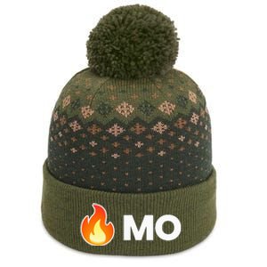 Fire Mo The Baniff Cuffed Pom Beanie