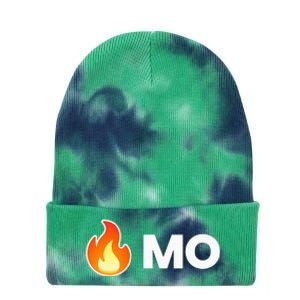 Fire Mo Tie Dye 12in Knit Beanie