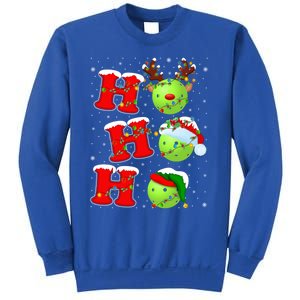 Funny Matching Family Santa Ho Ho Ho Pickleball Christmas Meaningful Gift Sweatshirt