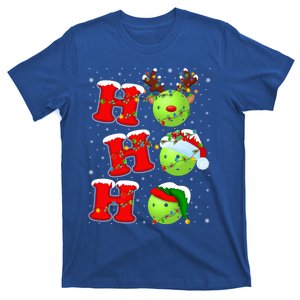 Funny Matching Family Santa Ho Ho Ho Pickleball Christmas Meaningful Gift T-Shirt