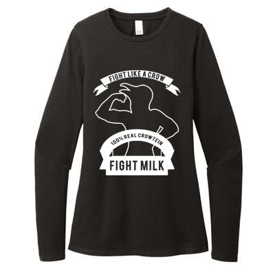 Fight Milk Womens CVC Long Sleeve Shirt