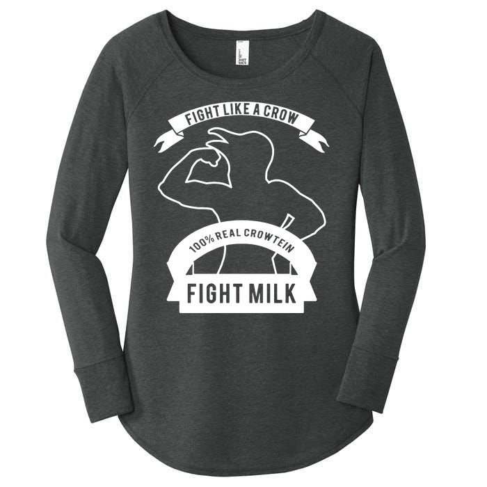 Fight Milk Women's Perfect Tri Tunic Long Sleeve Shirt