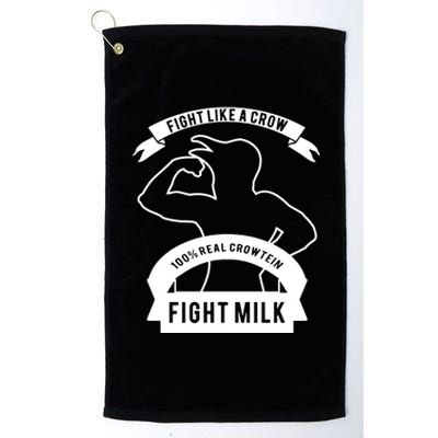 Fight Milk Platinum Collection Golf Towel