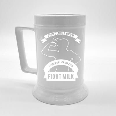 Fight Milk Beer Stein