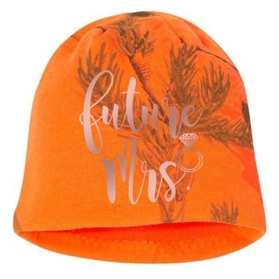 Future Mrs For Bride Funny Gift Kati - Camo Knit Beanie