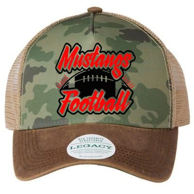 Football, Mustang Football Legacy Tie Dye Trucker Hat