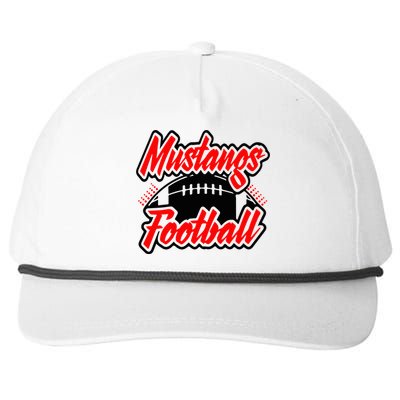 Football, Mustang Football Snapback Five-Panel Rope Hat