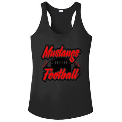 Football, Mustang Football Ladies PosiCharge Competitor Racerback Tank