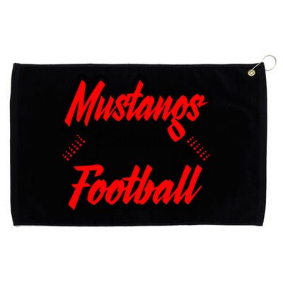 Football, Mustang Football Grommeted Golf Towel