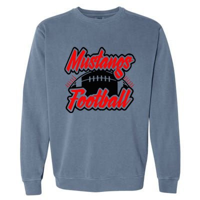 Football, Mustang Football Garment-Dyed Sweatshirt