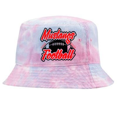 Football, Mustang Football Tie-Dyed Bucket Hat