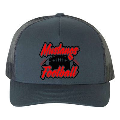 Football, Mustang Football Yupoong Adult 5-Panel Trucker Hat