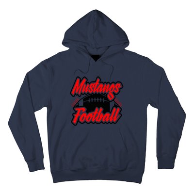 Football, Mustang Football Hoodie