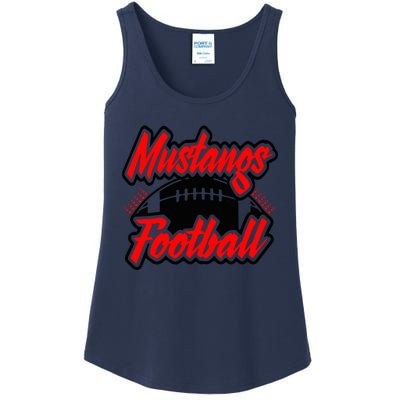 Football, Mustang Football Ladies Essential Tank