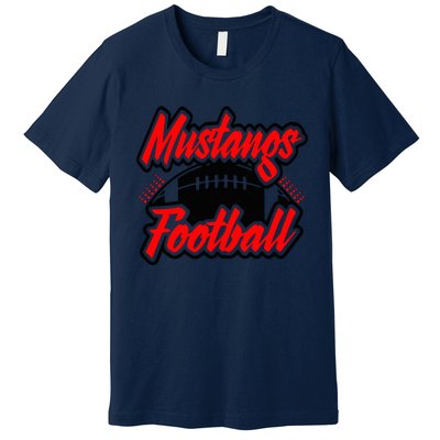 Football, Mustang Football Premium T-Shirt