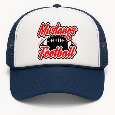 Football, Mustang Football Trucker Hat