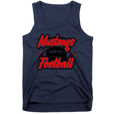 Football, Mustang Football Tank Top