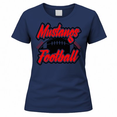 Football, Mustang Football Women's T-Shirt