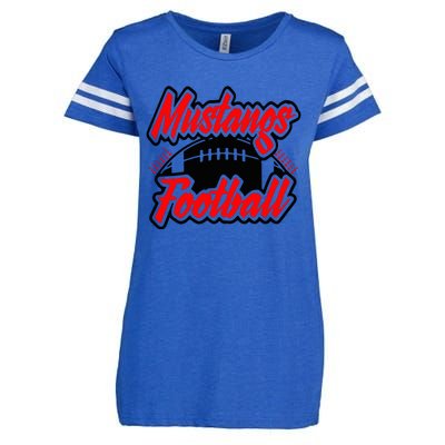 Football, Mustang Football Enza Ladies Jersey Football T-Shirt