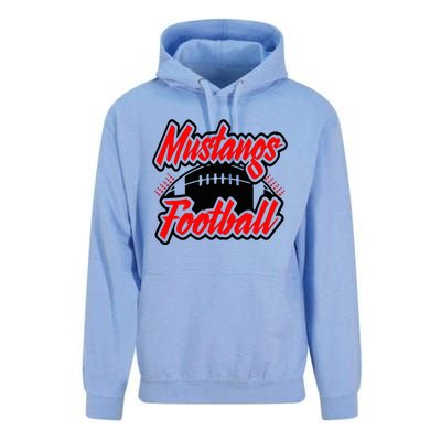 Football, Mustang Football Unisex Surf Hoodie