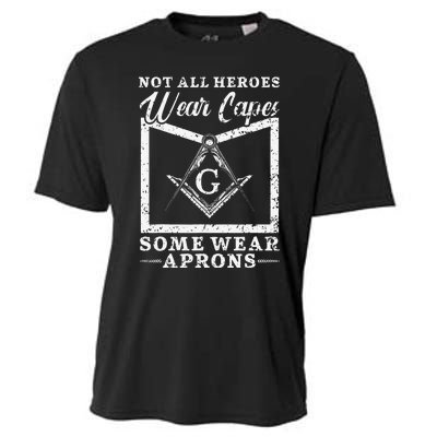 Freemason Masonic Fraternal Freemasonry Square Compass Cooling Performance Crew T-Shirt