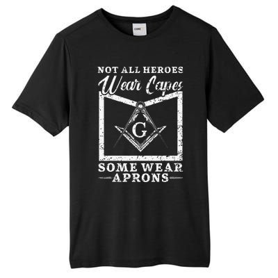 Freemason Masonic Fraternal Freemasonry Square Compass Tall Fusion ChromaSoft Performance T-Shirt