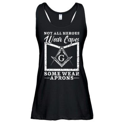 Freemason Masonic Fraternal Freemasonry Square Compass Ladies Essential Flowy Tank