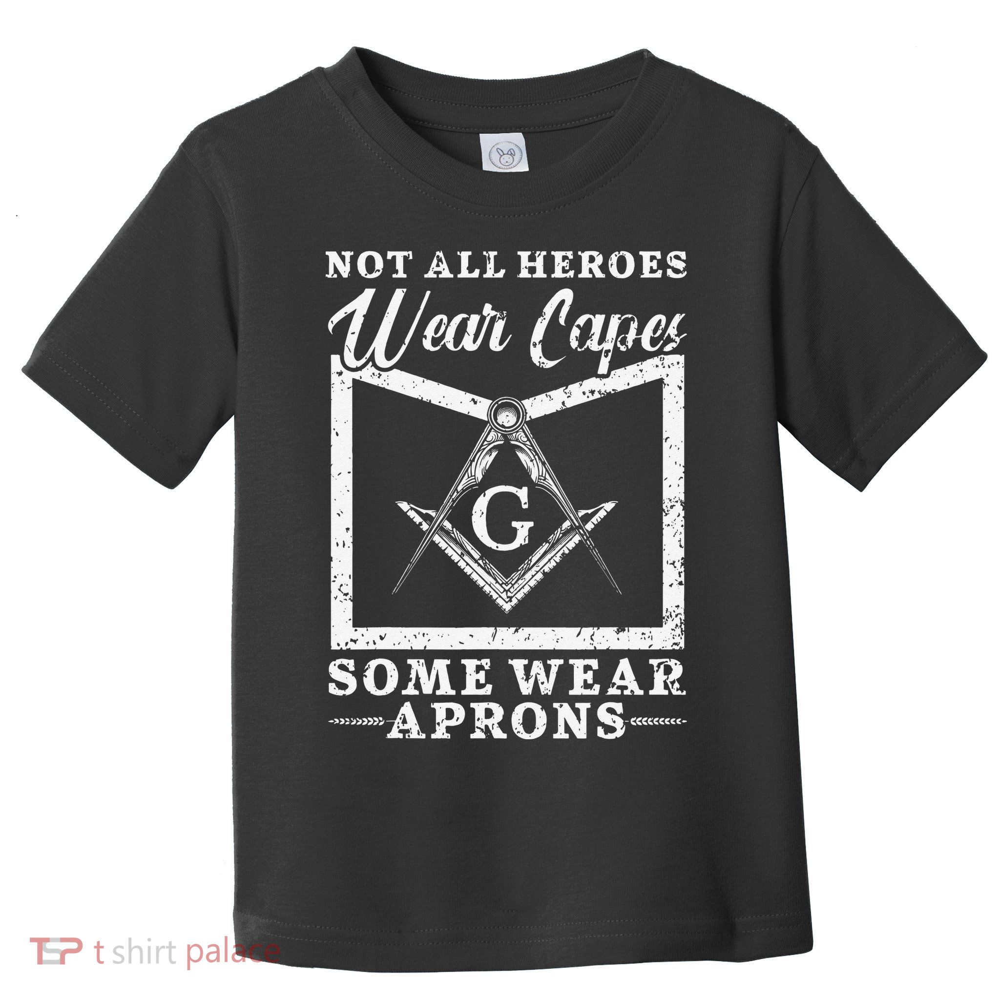 Freemason Masonic Fraternal Freemasonry Square Compass Toddler T-Shirt