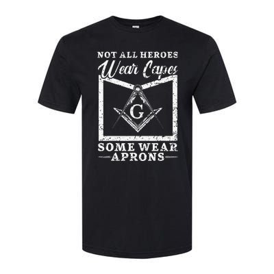 Freemason Masonic Fraternal Freemasonry Square Compass Softstyle CVC T-Shirt