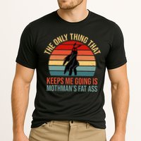 Funny Mothman Fat Ass Vintage Cryptid Funny Mothman Performance Shirt
