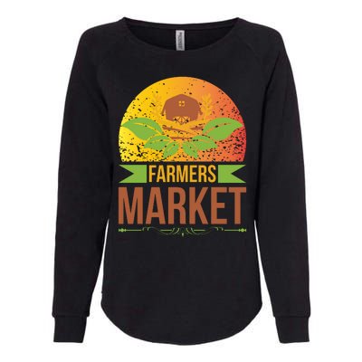 Farmers Market Womens California Wash Sweatshirt