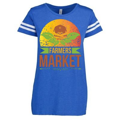 Farmers Market Enza Ladies Jersey Football T-Shirt