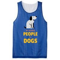 Funny My Favorite People Are Dogs V2 Gift Mesh Reversible Basketball Jersey Tank