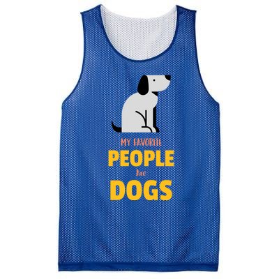 Funny My Favorite People Are Dogs V2 Gift Mesh Reversible Basketball Jersey Tank