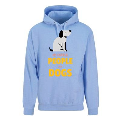 Funny My Favorite People Are Dogs V2 Gift Unisex Surf Hoodie