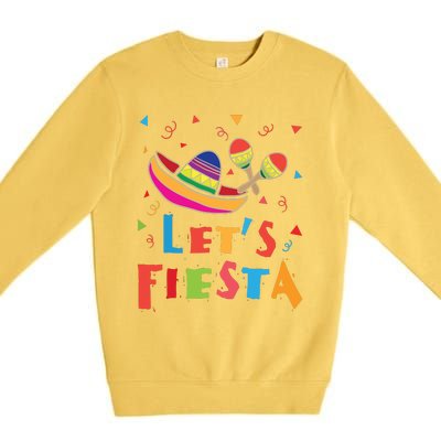 Funny Mexico Fiesta Mexican Party Premium Crewneck Sweatshirt